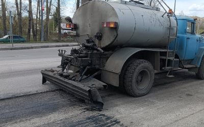 Услуги гудронатора для строительства дорог - Великий Новгород, заказать или взять в аренду