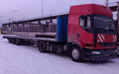 Перевозка спецтехники площадками и тралами до 20 тонн - Великий Новгород, заказать или взять в аренду