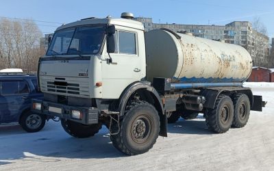 Цистерна-водовоз на базе Камаз - Великий Новгород, заказать или взять в аренду