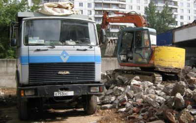 Вывоз строительного мусора, погрузчики, самосвалы, грузчики - Великий Новгород, цены, предложения специалистов